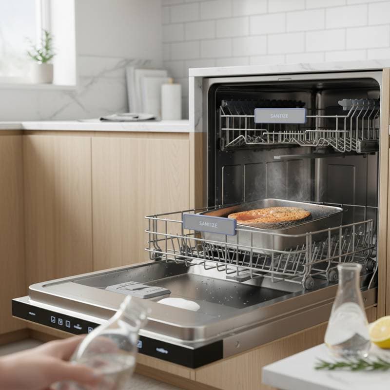 Featured image for The Salmon Hack That Actually Cleans Your Dishwasher