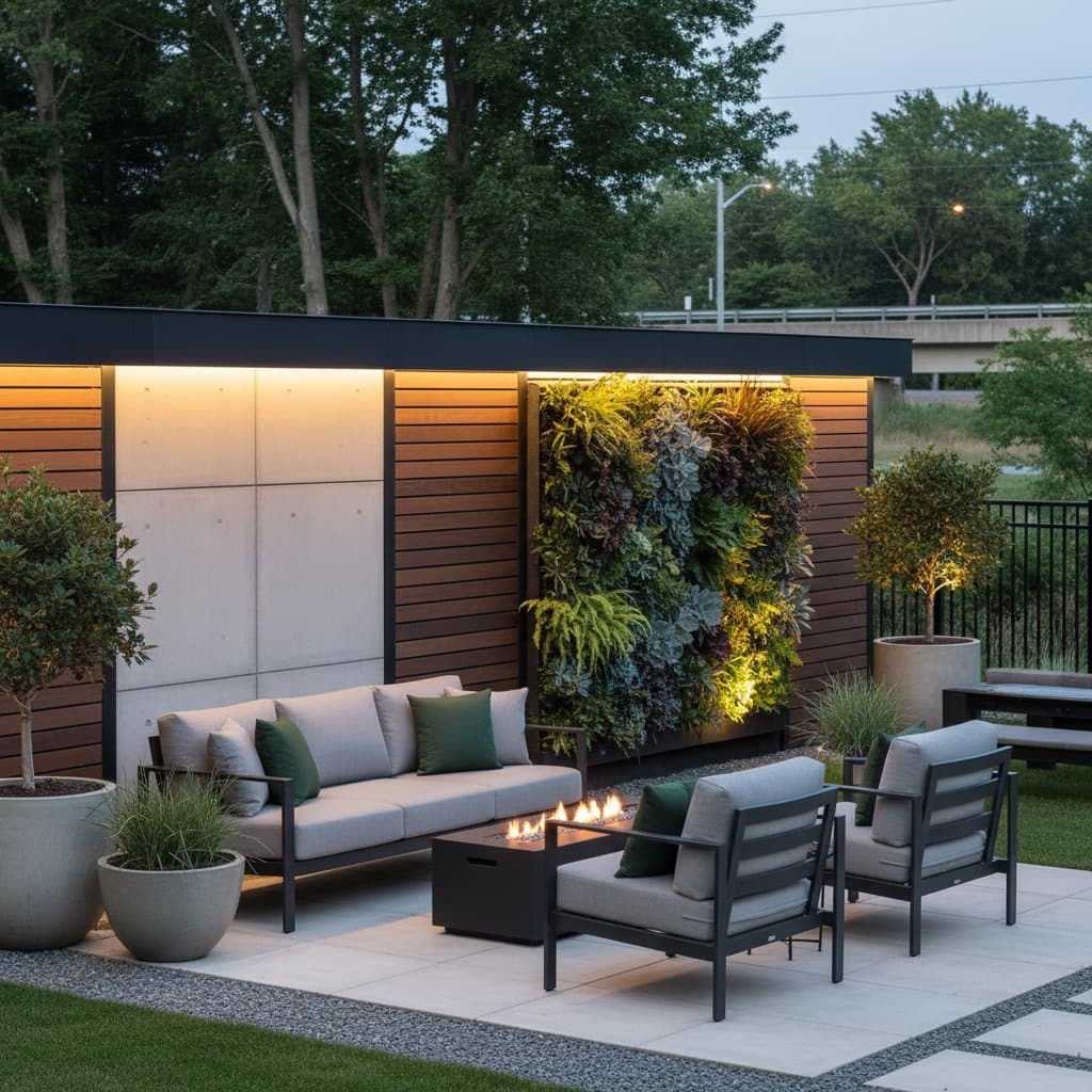 Featured image for Acoustic Walls Turn Noisy Backyards Into Private Retreats