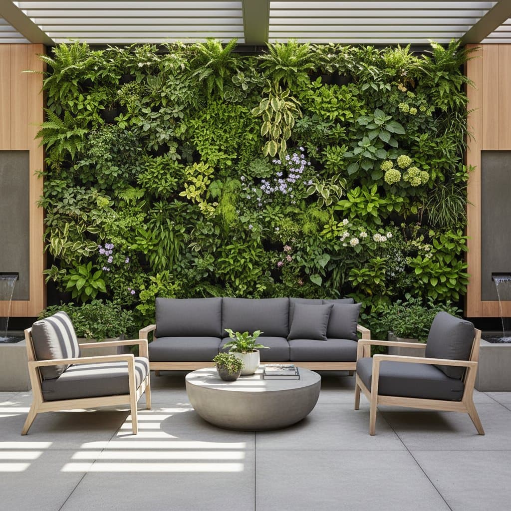Featured image for How Living Walls Cut Garden Noise by Half Naturally