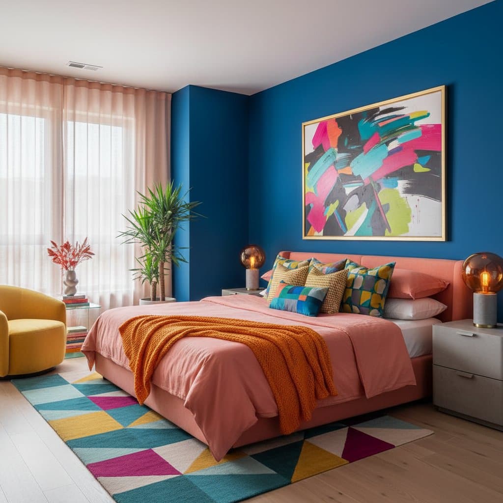 Featured image for Bold Dopamine Colors Transforming Bedrooms in 2026