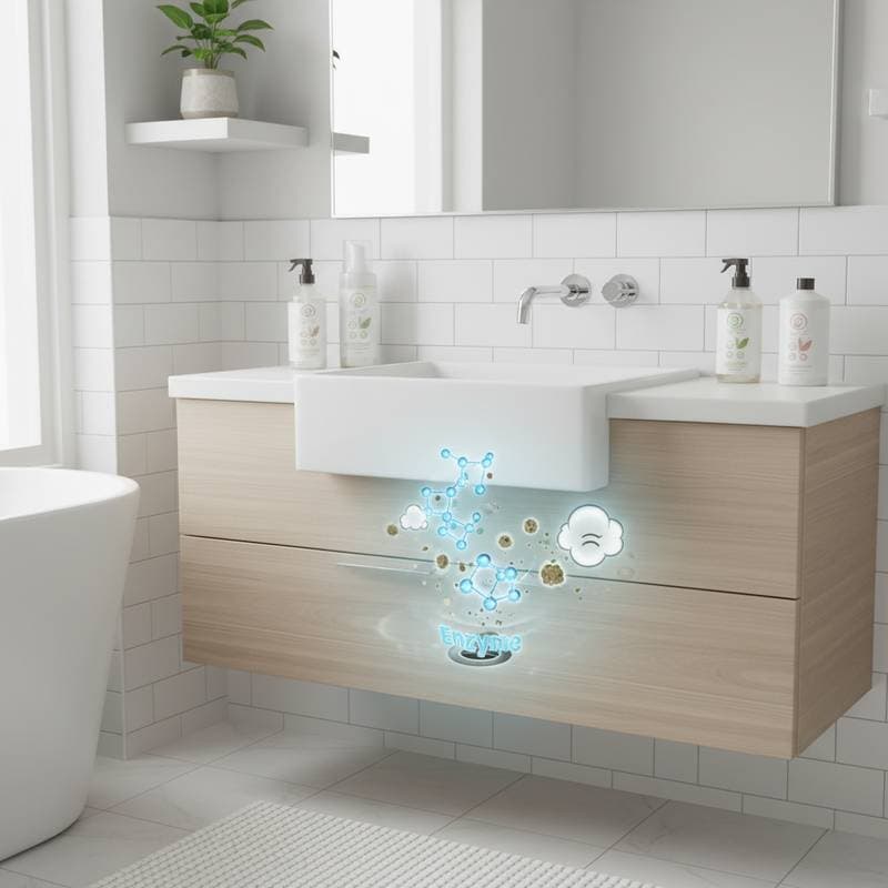 Featured image for Enzymatic Cleaners Attack Bathroom Odors at the Source