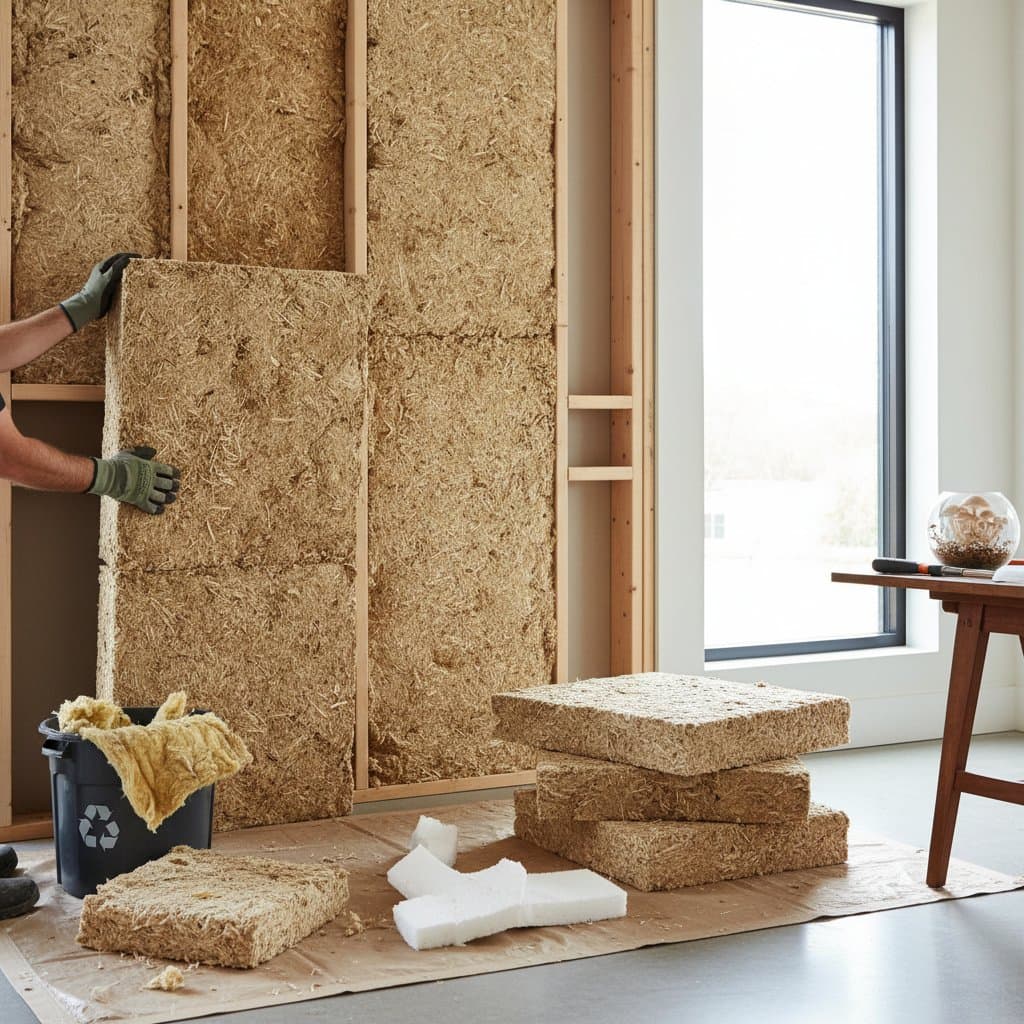 Featured image for Mycelium Insulation Solves Traditional Material Problems