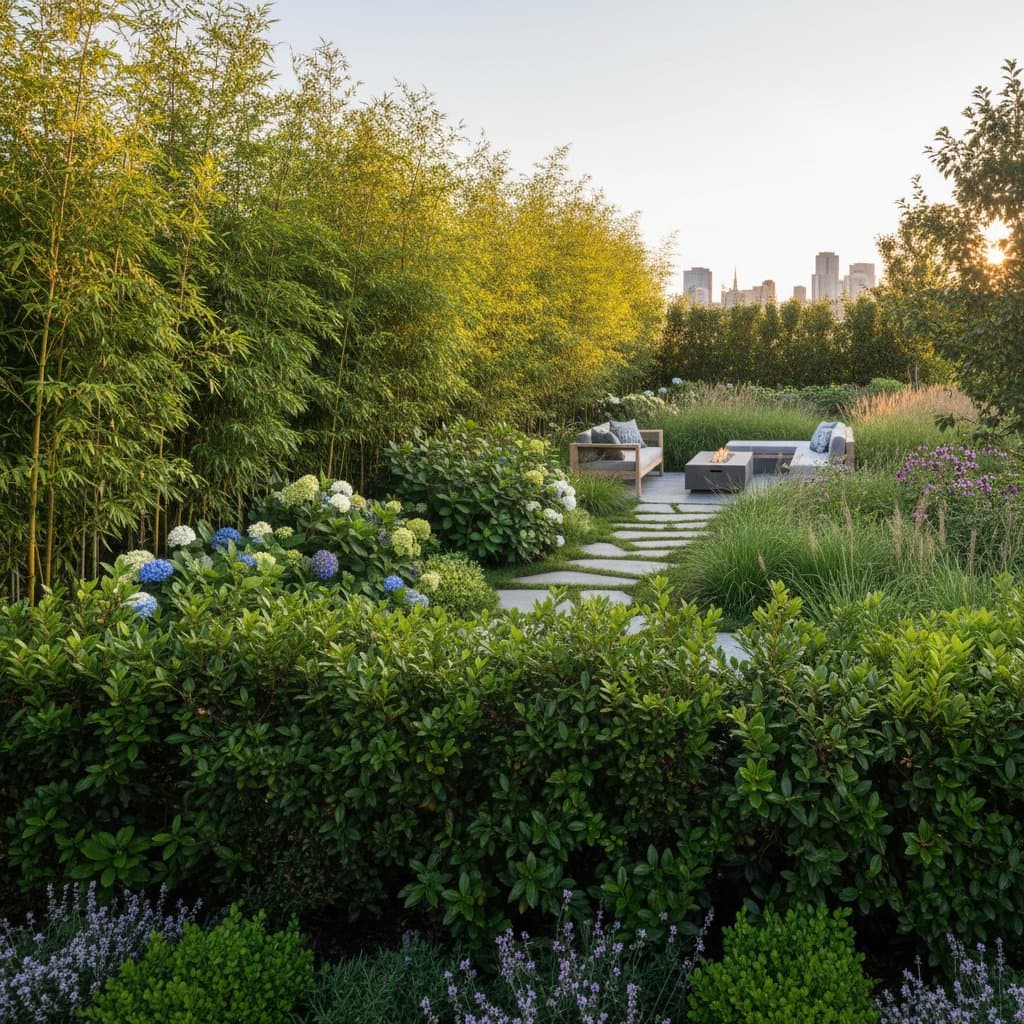 Featured image for Plants That Block Noise: The Garden Sound Wall Trend