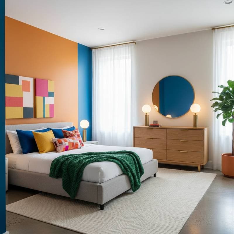 Featured image for Bold Bedroom Colors Trigger Dopamine for Better Mood
