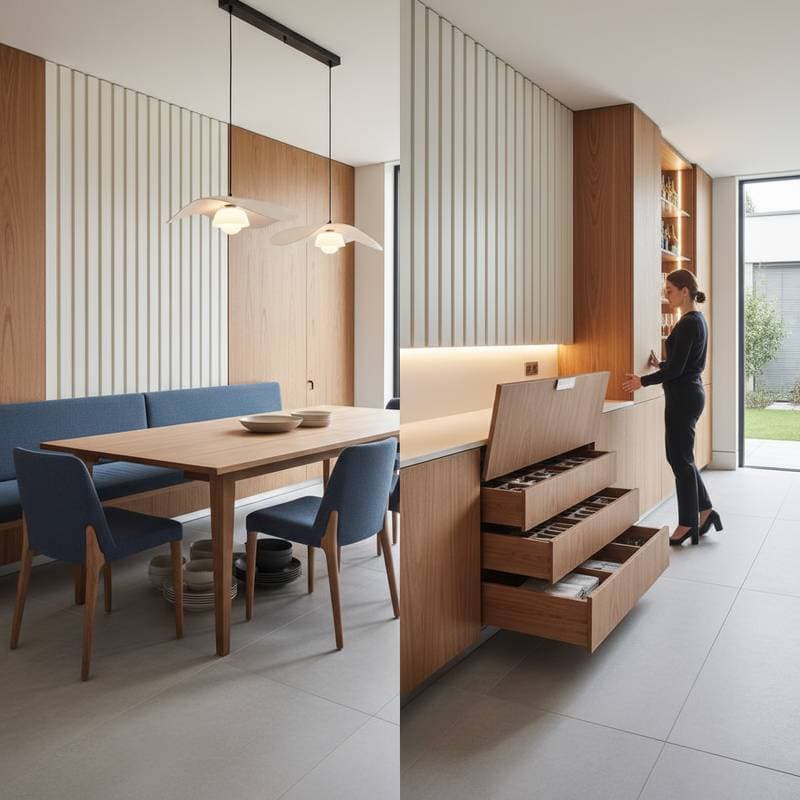 Featured image for Hidden Compartments Turn Dining Rooms Functional