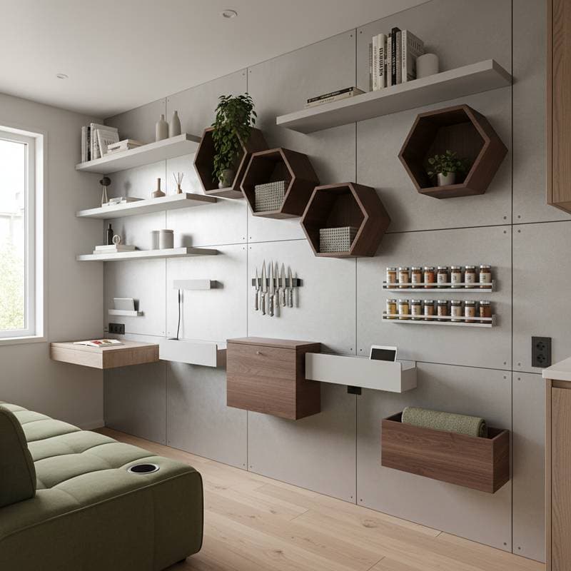 Featured image for Magnetic Modular Systems Transform Tiny Home Storage