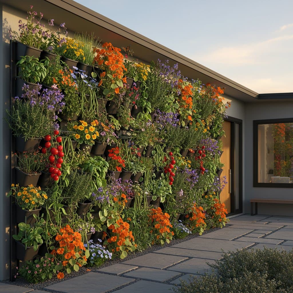 Featured image for Edible Flower Walls Bring Beauty You Can Harvest