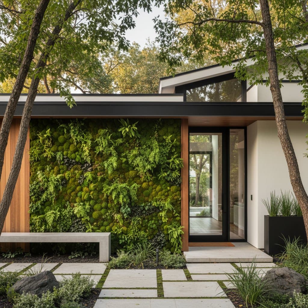 Featured image for Living Moss Walls Turn Shaded Yards Into Assets