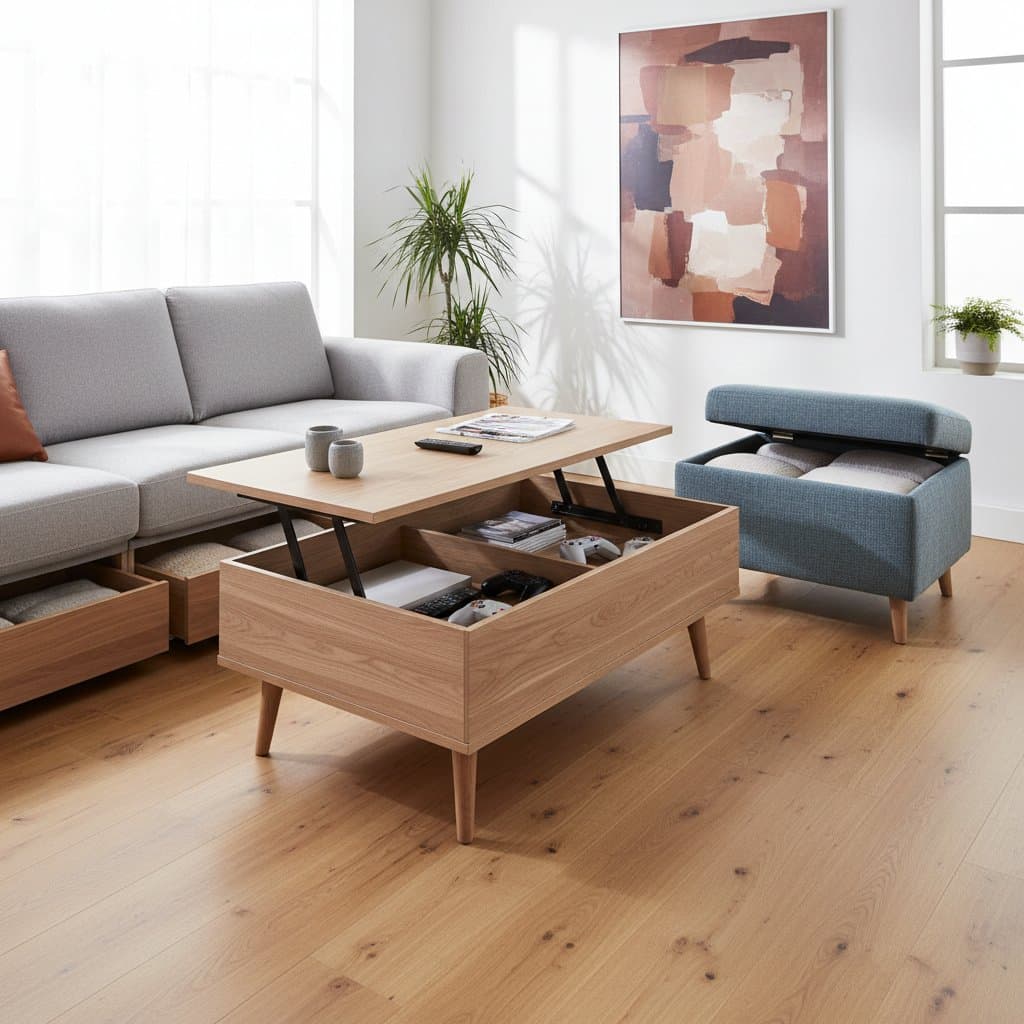 Featured image for Hidden Storage Furniture Solves Real Clutter Problems