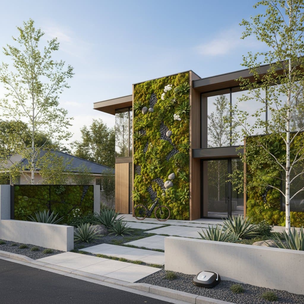 Featured image for Why Moss Walls Are Taking Over Front Yards in 2026