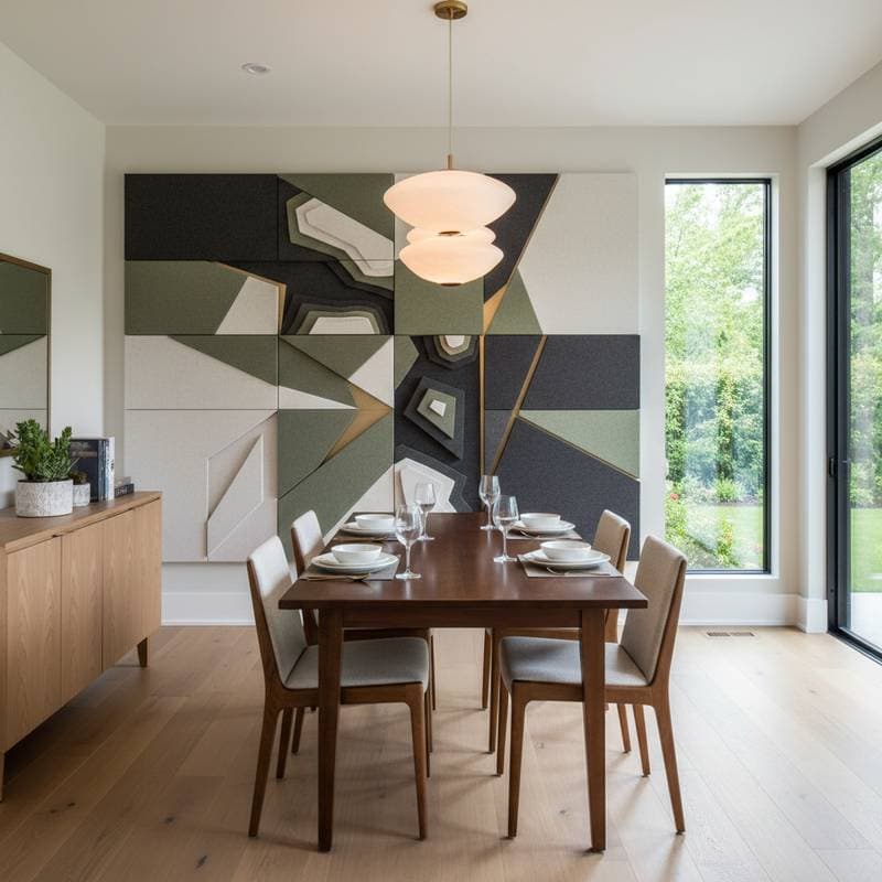 Featured image for Acoustic Panels Double as Art in Dining Rooms