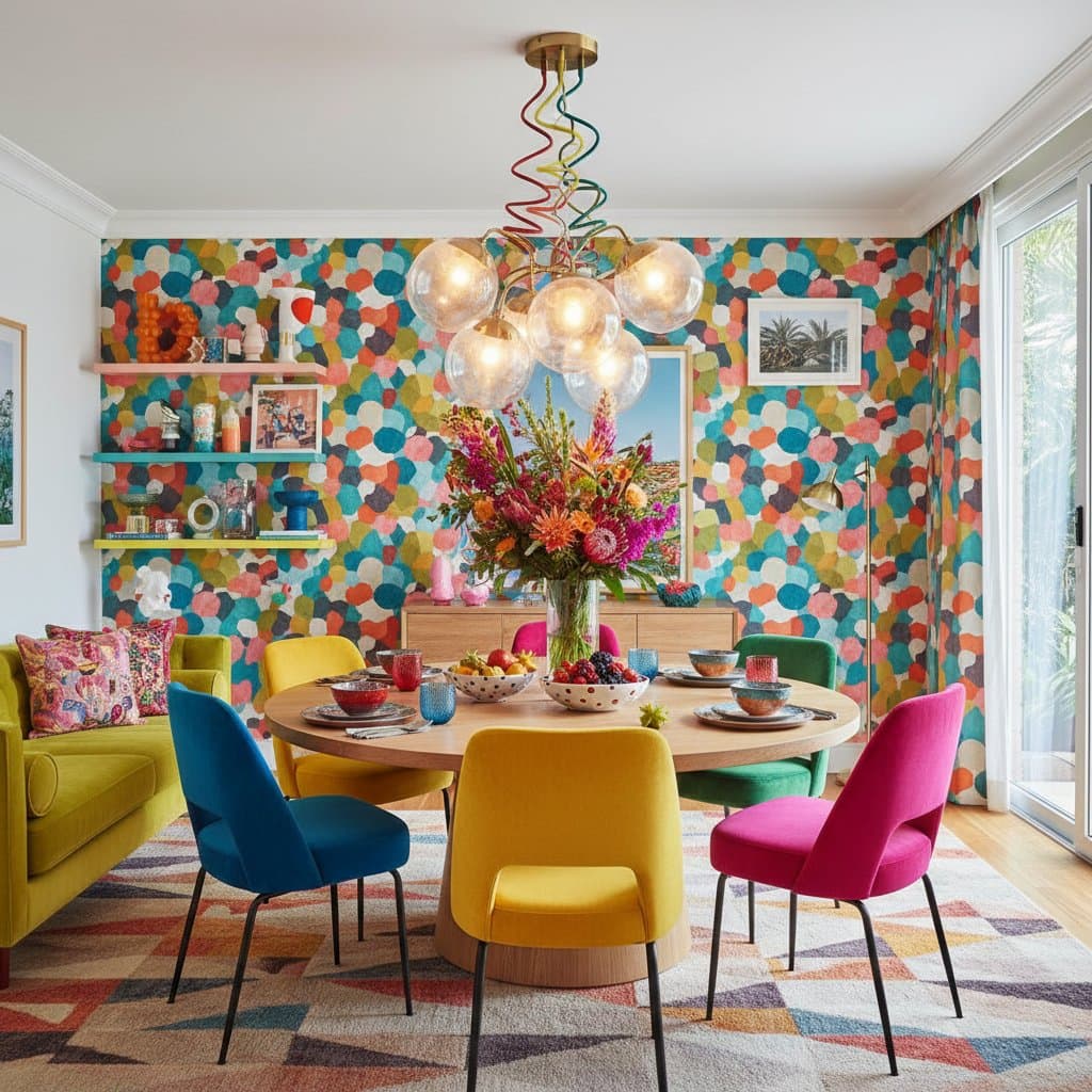 Featured image for Dopamine Decor Turns Dining Rooms Into Joy Hubs