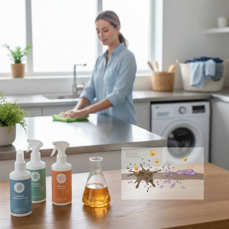 Featured image for Enzyme Cleaners Digest Stains Like Your Body Digests Food