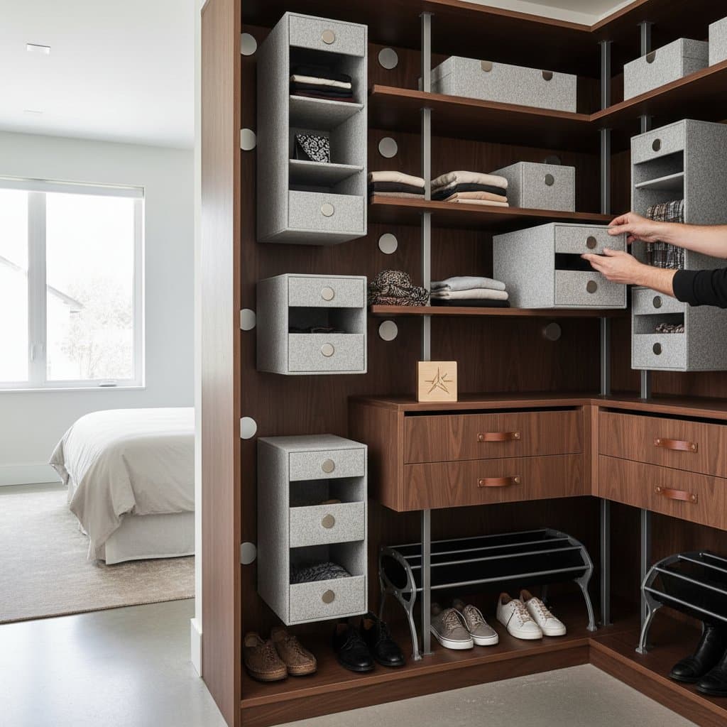 Featured image for Magnetic Closet Systems: Rearrange Without Tools
