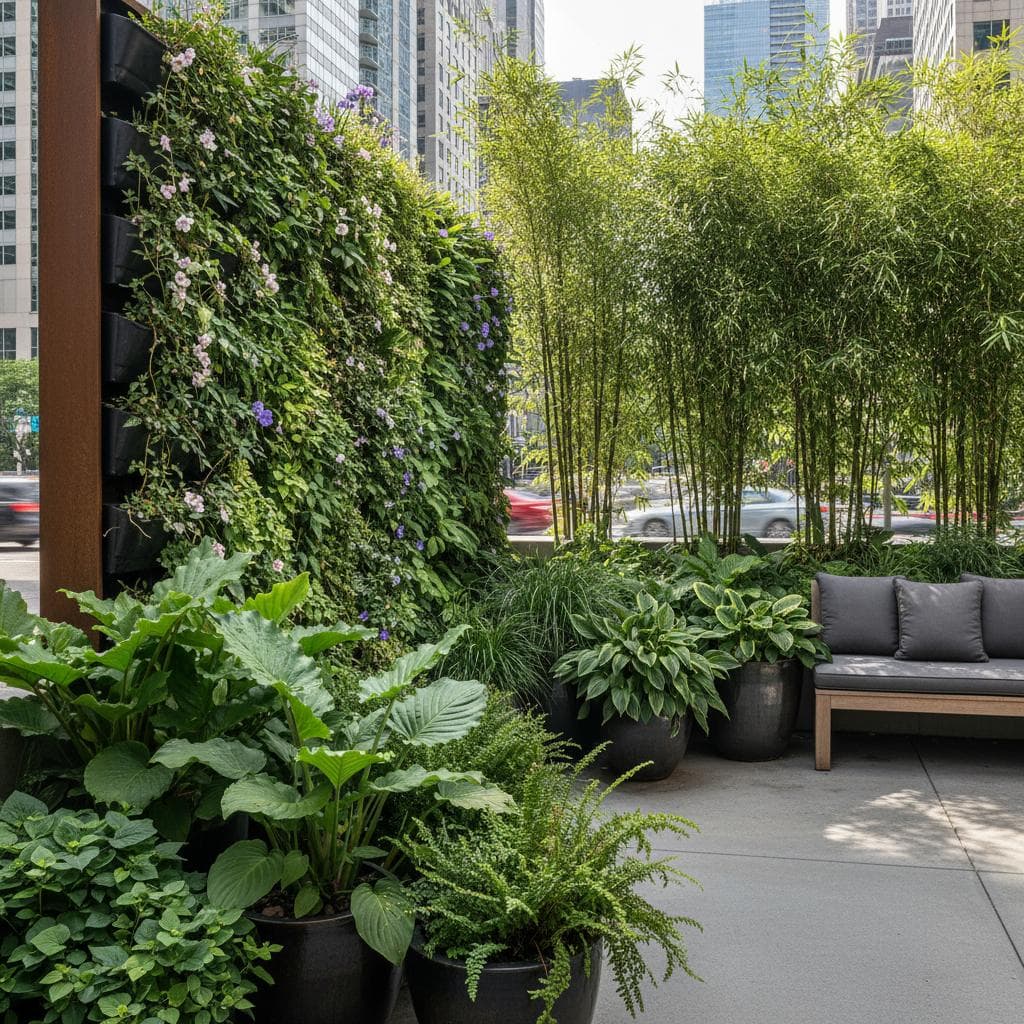 Featured image for Plants That Muffle City Noise Without Acoustic Panels