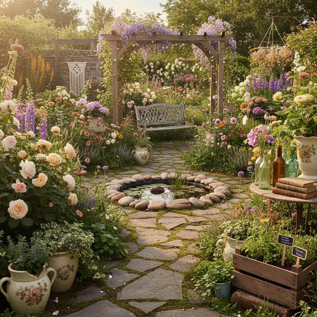 Featured image for Grandmillennial Gardens Blend Nostalgia with Modern Flair