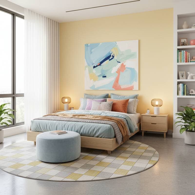 Featured image for Colors That Trigger Joy in Your Bedroom Space