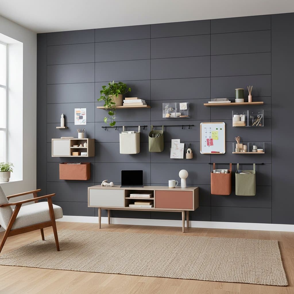 Featured image for Magnetic Walls Turn Any Surface Into Flexible Storage