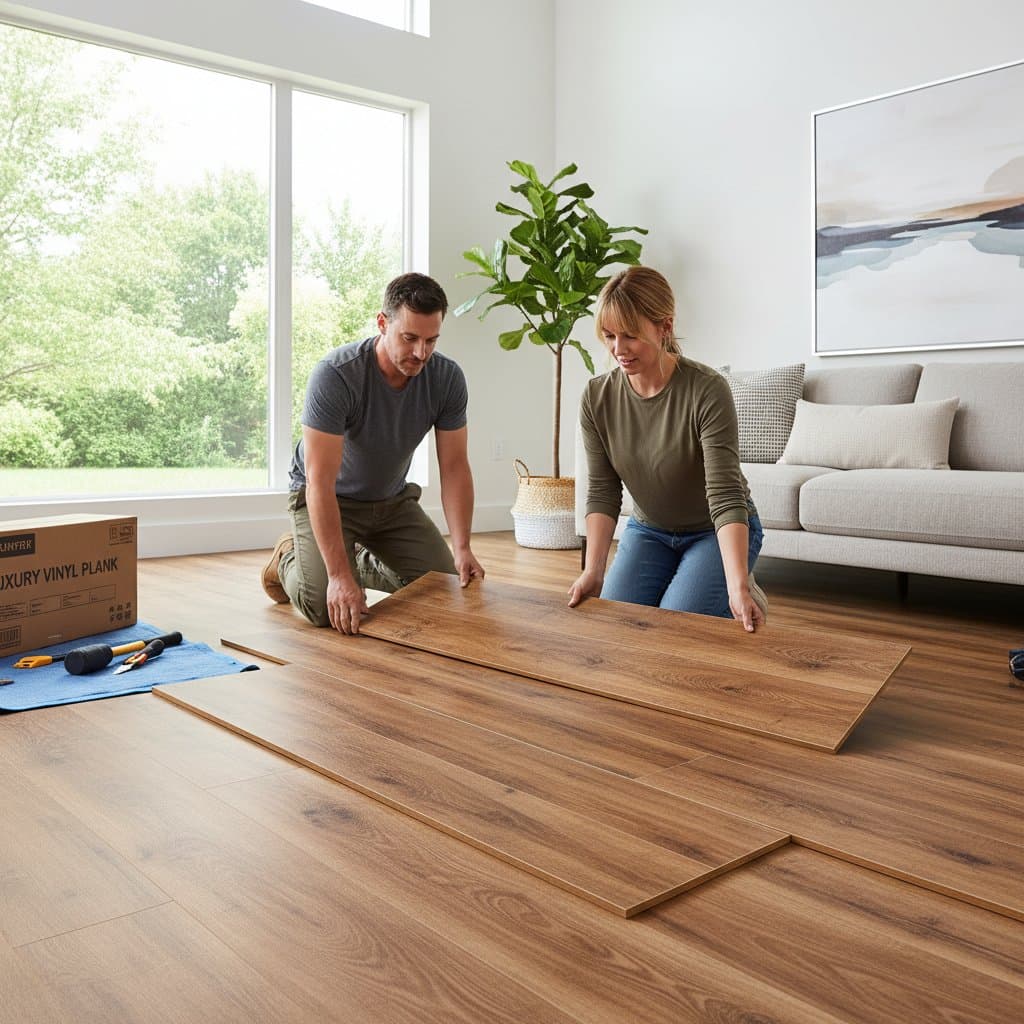Featured image for Why Luxury Vinyl Plank Is the 2026 DIY Choice