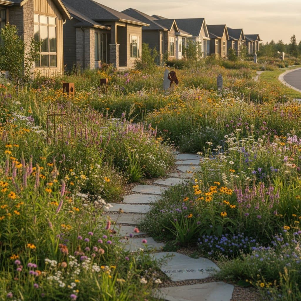 Featured image for Native Meadows Replace Lawns in Front Yards