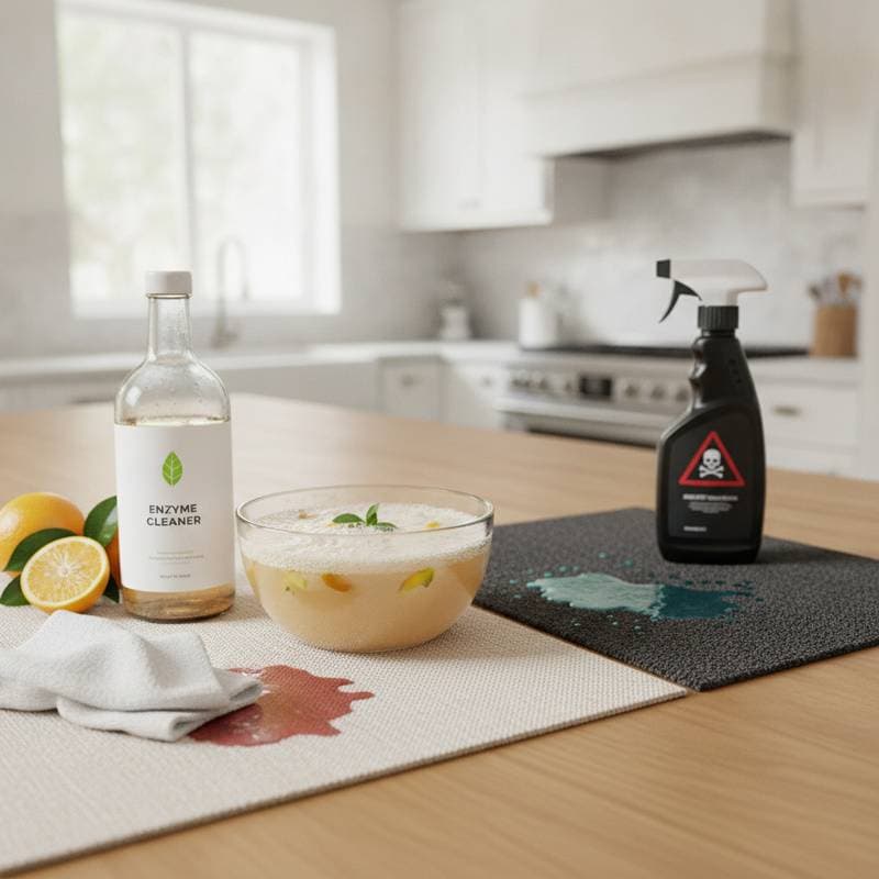Featured image for Why Enzyme Cleaners Beat Chemical Sprays for Stains