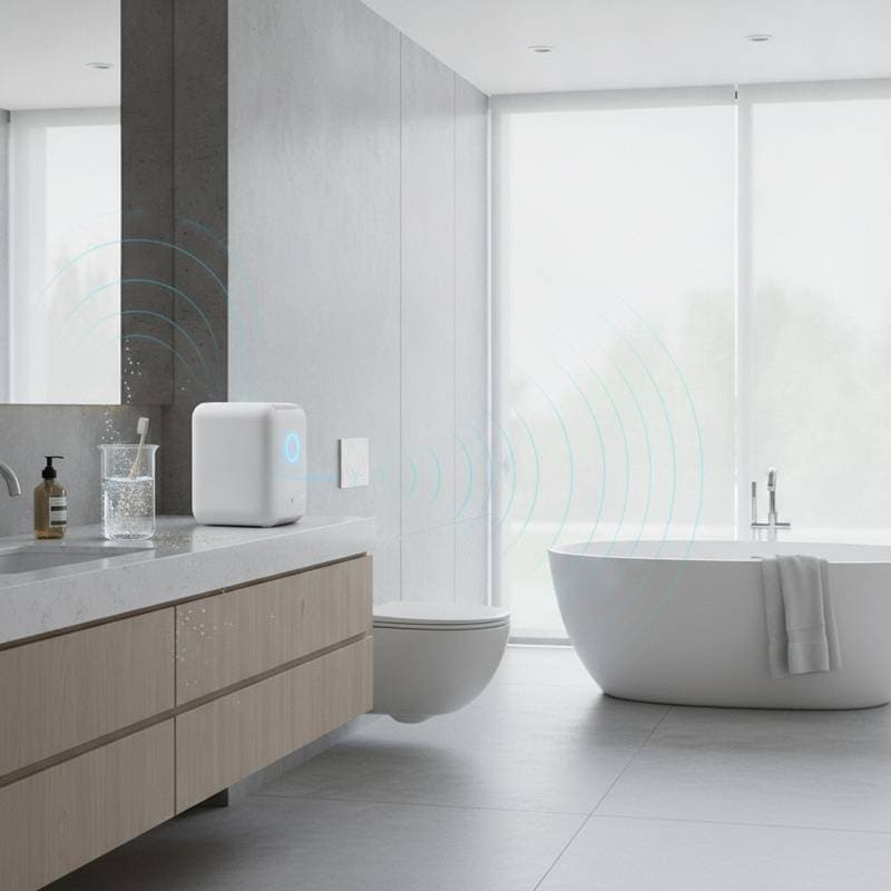 Image for How Sound Waves Clean Bathrooms Without Scrubbing